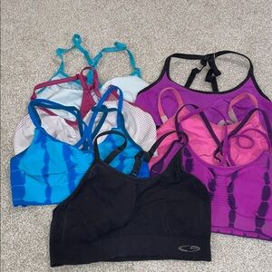 Lot of 9 Champion C9 XS sports bras
